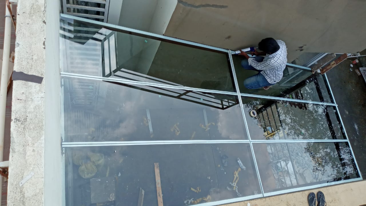 Toughened Glass Roofing 8